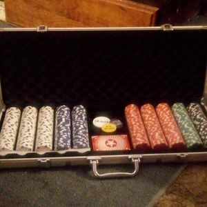 Deluxe poker set